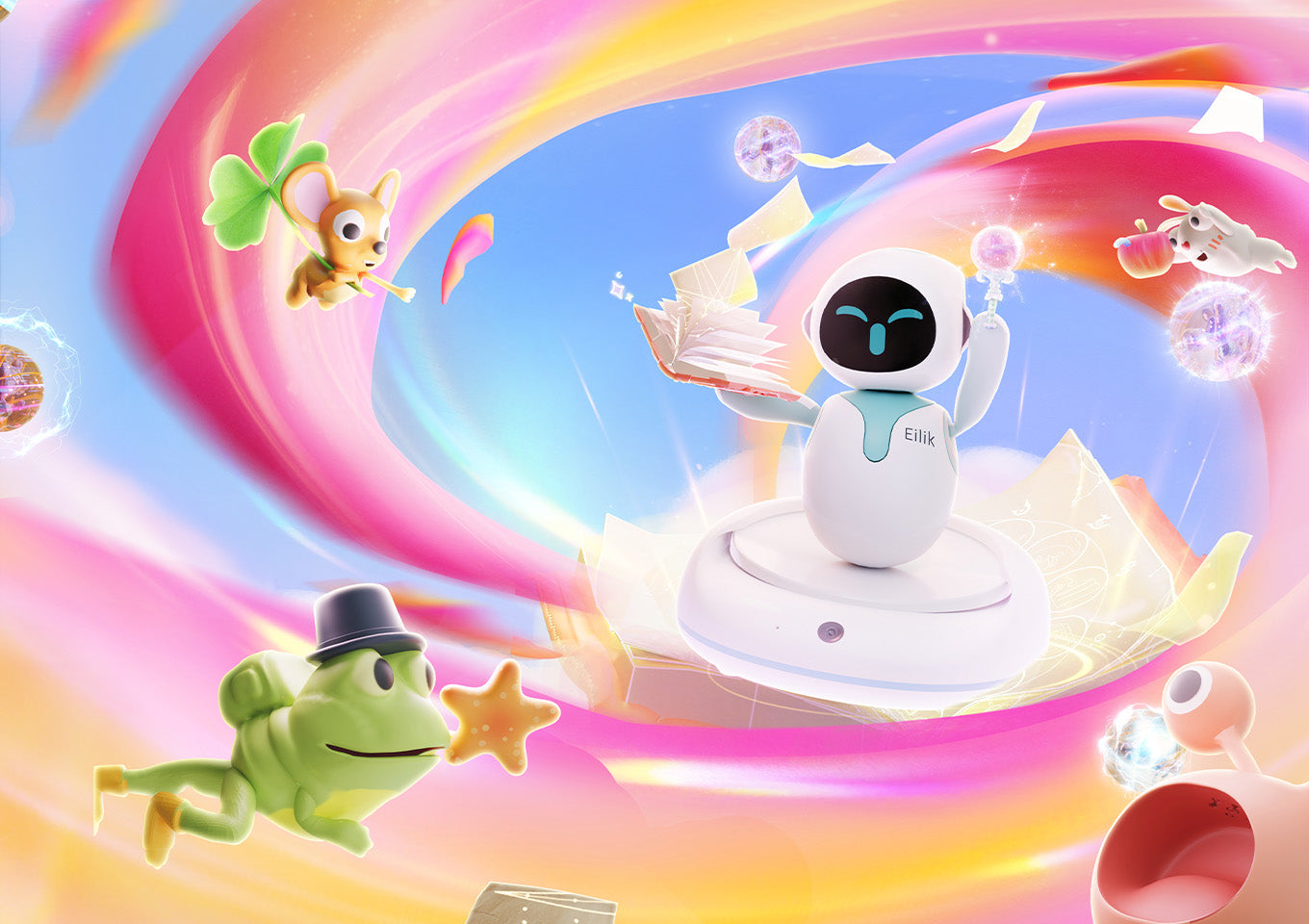 Eilik AI Station divination fortune game