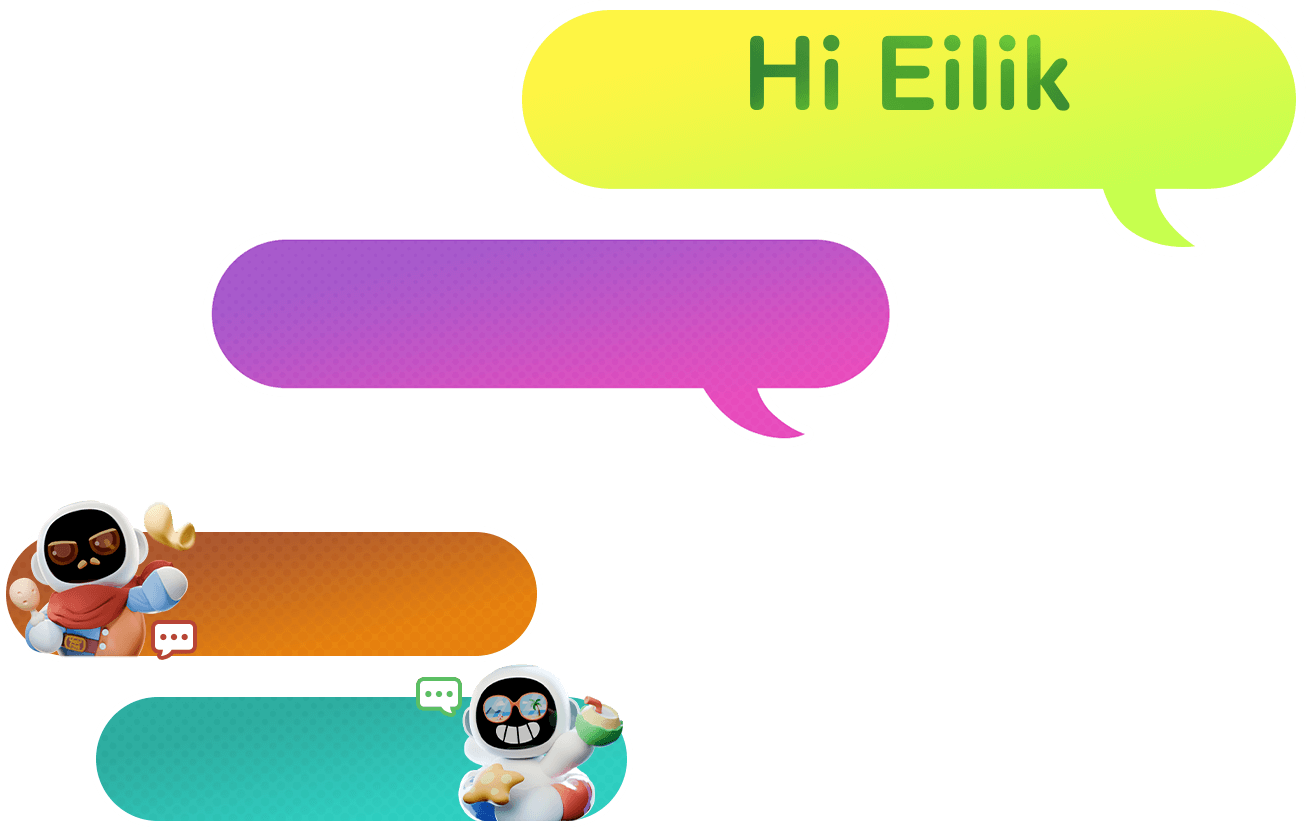 Eiliko AI chat conversation example